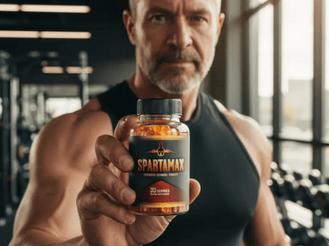 SpartaMax bottle, current retail packaging