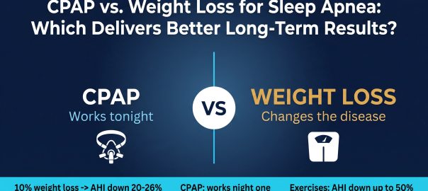 CPAP vs. Weight Loss for Sleep Apnea