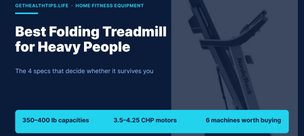 Best Folding Treadmill For Heavy People